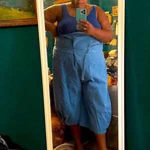 State the Label Wrap Pants in Aussie blue, sz XL OPEN TO OFFERS!